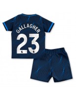 Chelsea Conor Gallagher #23 Vieraspaita Lasten 2023-24 Lyhythihainen (+ shortsit)